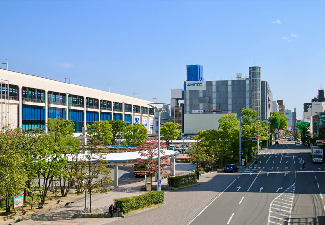 A model itinerary using public transportation